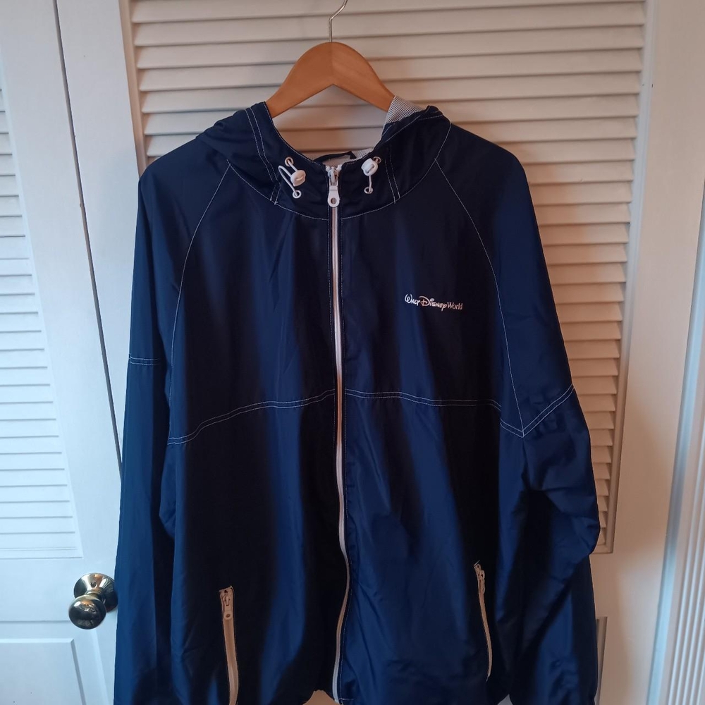 Disney World Parks Navy Windbreaker Jacket for Men